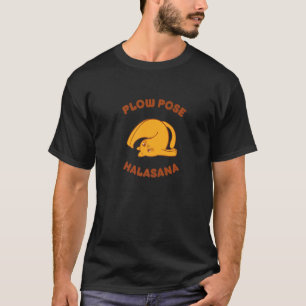 Plough Pose Halasana Yoga french yoga T-Shirt