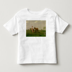 Ploughing in Spring, 1820s Toddler T-Shirt
