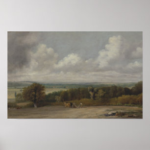 Ploughing Scene in Suffolk – Constable Poster