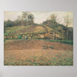 Ploughland, 1874 poster