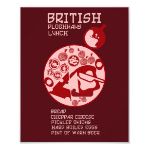 Ploughmans Pub lunch Photo Print