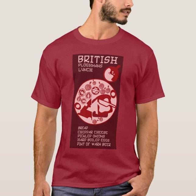 Ploughmans Pub lunch T-Shirt (Front)