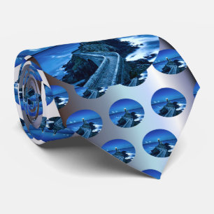 Plouzane, France - Lighthouse Tie