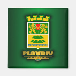 Plovdiv COA Magnet