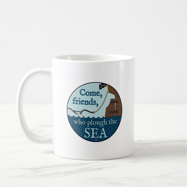 Plow The Sea Mug (Left)