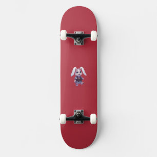 PLP LEPURO - Cute Warrior Bunny King Graphic Stree Skateboard