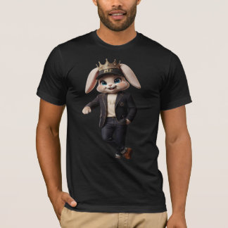 PLP NOVA V Cute Warrior Rabbit Graphic T-Shirt