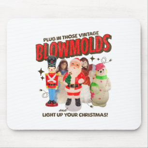 Plug In Those Vintage Blowmolds And Light Up Your  Mouse Mat