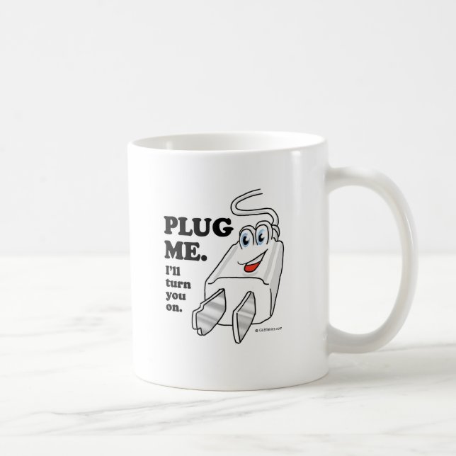 plug me .png coffee mug (Right)