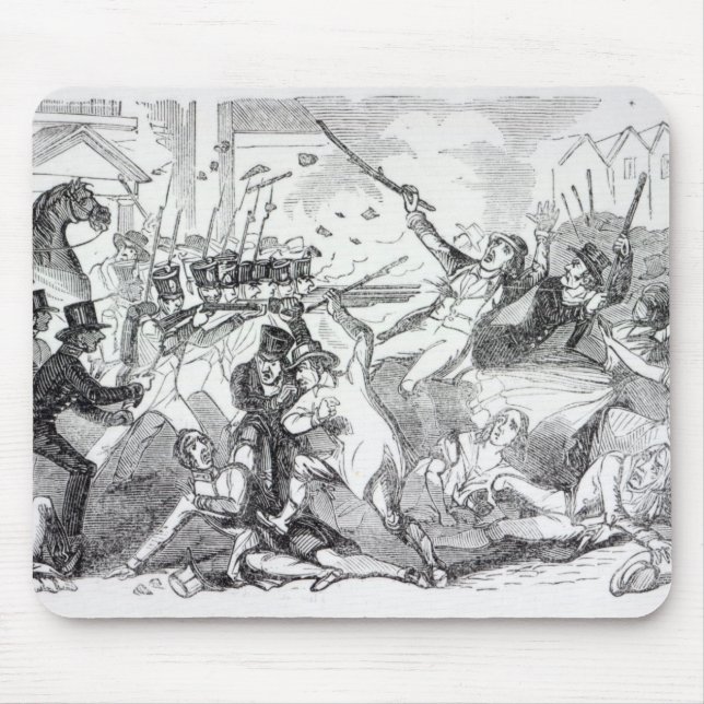 Plug Plot Riot in Preston Mouse Mat (Front)