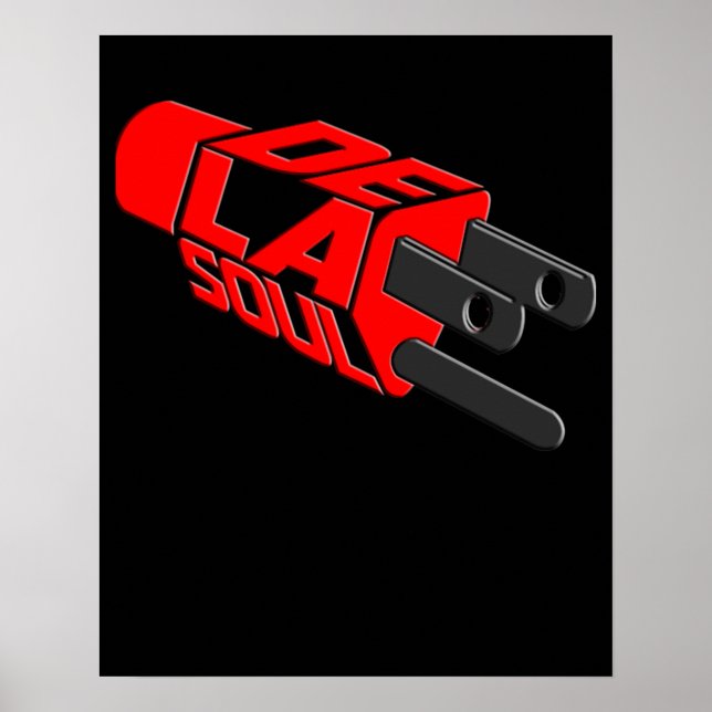 Plug Won De La Soul Poster (Front)