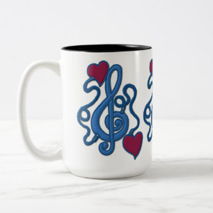 Plugged In To Music Blue Note Mug