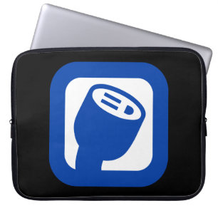 PlugShare Logo Laptop Sleeve
