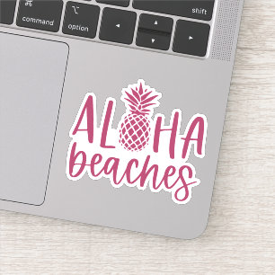 Plum   Aloha Beaches Tropical Summer Pineapple
