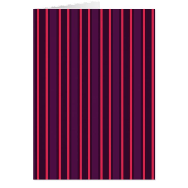 Plum and red candy stripes (Front)