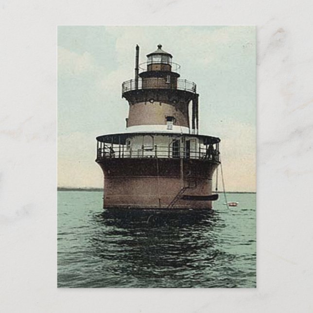 Plum Beach Lighthouse Postcard (Front)