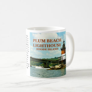 Plum Beach Lighthouse, Rhode Island Mug