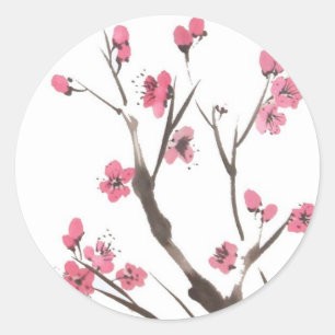 Plum Blossom Branches Stickers