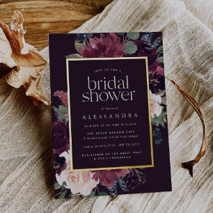 Plum Blossom Bridal Shower