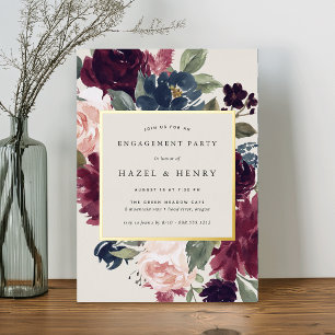 Plum Blossom Engagement Party