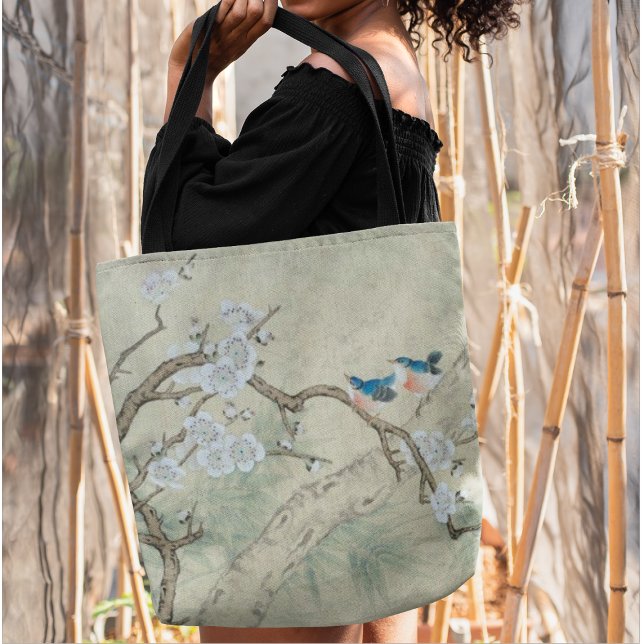 Plum Blossom in Spring Tote Bag (Creator Uploaded)