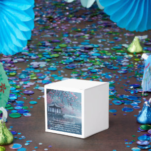 Plum Blossom Pavilion Lake Favour Box