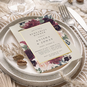 Plum Blossom Rehearsal Dinner