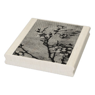 Plum Blossom Rubber Stamp