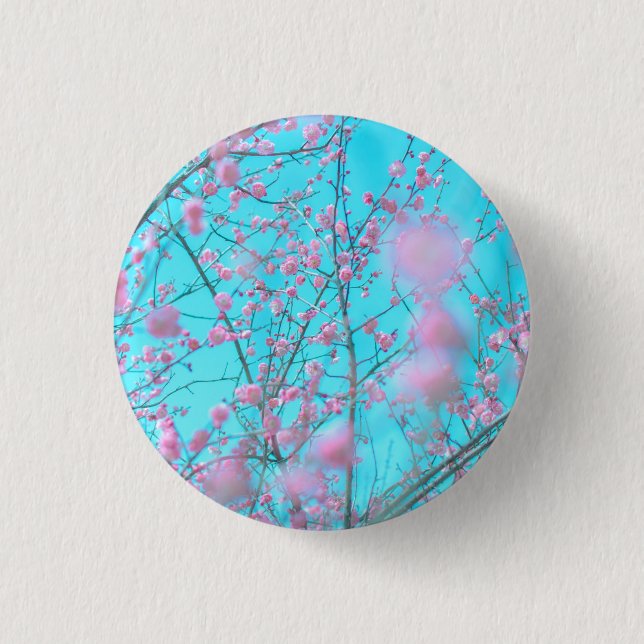 Plum Blossoms (Suzhou, China) 3 Cm Round Badge (Front)