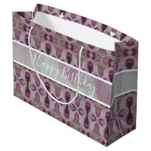 Plum Burgundy Large Gift Bag
