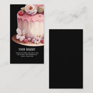 Plum Cake business card