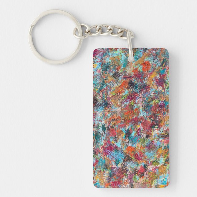 Plum Crazy Keychain (Front)