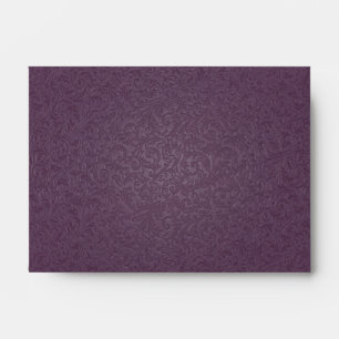 Plum Filigree Envelope (A6)