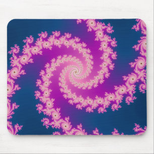 Plum - Fractal Mousepad
