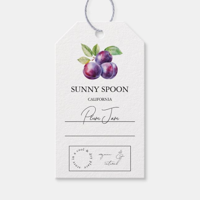 Plum Hang Tag (Front)