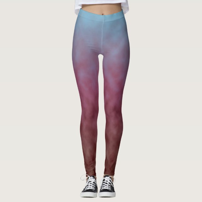 Plum Hush Leggings (Front)