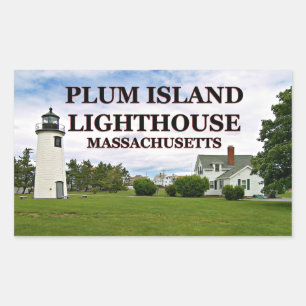 Plum Island Lighthouse, Massachusetts Stickers