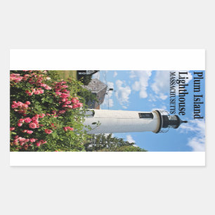 Plum Island Lighthouse, Massachusetts Stickers