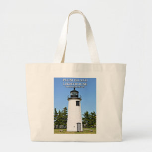 Plum Island Lighthouse, Massachusetts Tote Bag