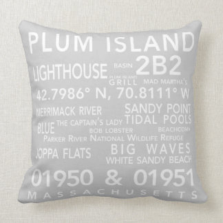 Plum Island Massachusetts Pillow