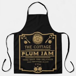 Plum Jam Conserve Maker Apron