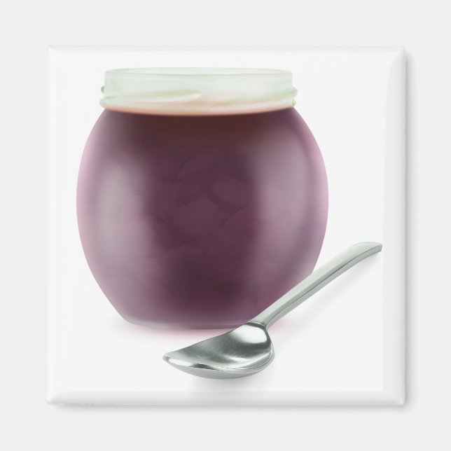 Plum jam magnet (Front)