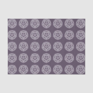 Plum Mandala Tissue Paper