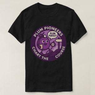 Plum Perfect Explorer Navigation T-Shirt