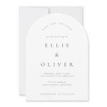 Plum Purple Boho Arch Modern Wedding