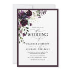 Plum Purple Lavender Mauve Floral Watercolor Photo