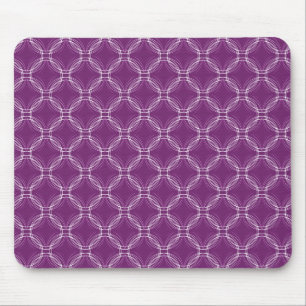 Plum Purple Uptown Elegance Mousepad
