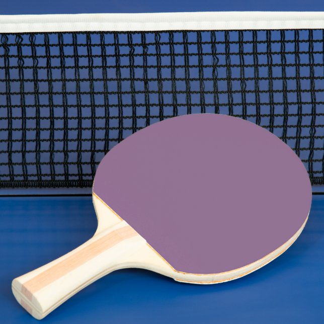 Plum Solid Colour Ping Pong Paddle (Insitu)