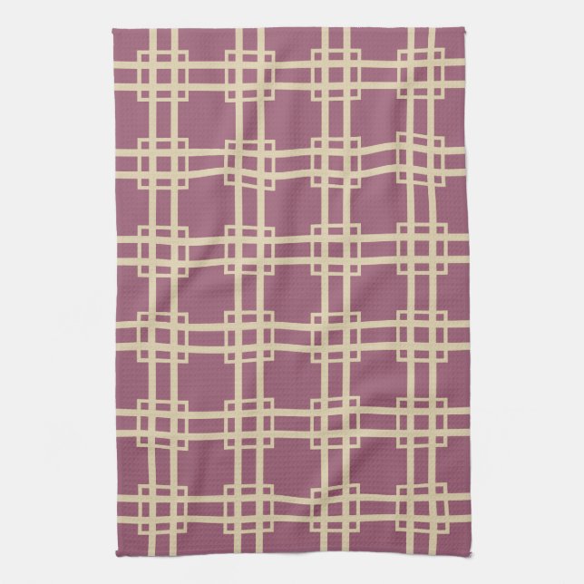 Plum Spice Moods India Tea Towel (Vertical)