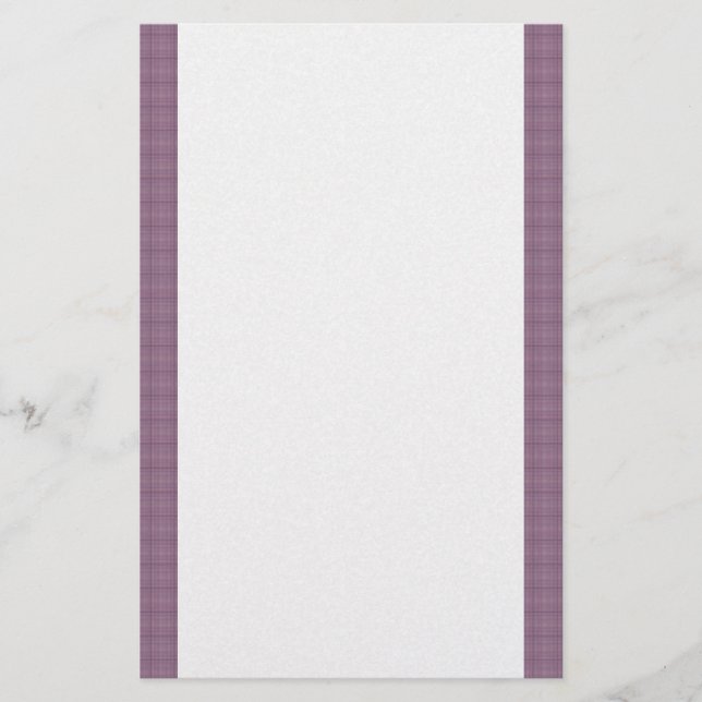 Plum Squares Stationery (Front)